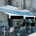 Vista del ristorante bar â€œAuroraâ€ (prospetto del fabbricato lungo la via Mazzini)